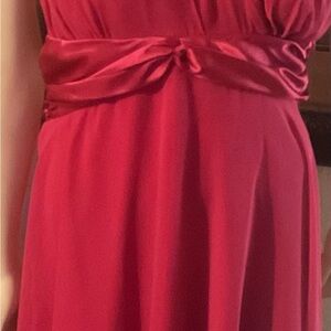 Connected Apparel Red Long Sleeve Dress